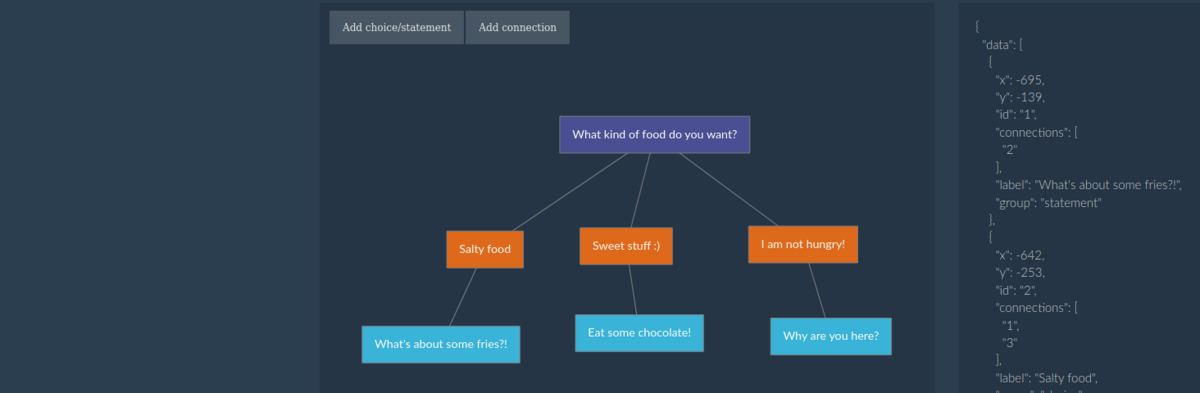 screenshot of the project